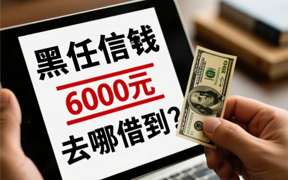 黑户借钱6000去哪里借