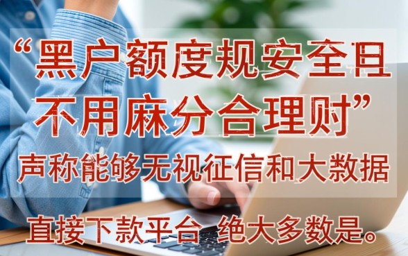 黑户不用芝麻分的贷款app哪个好