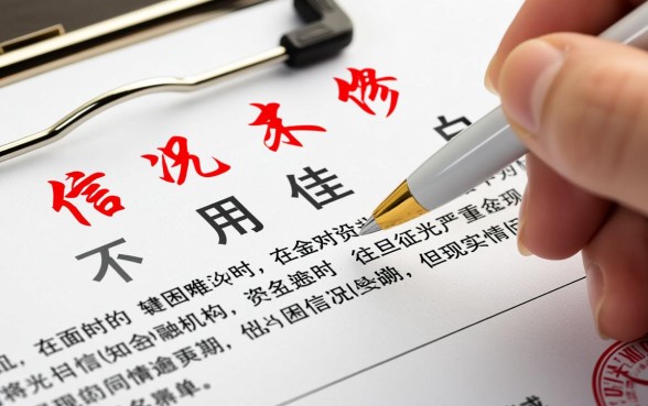 征信黑了怎么申请大牌借贷