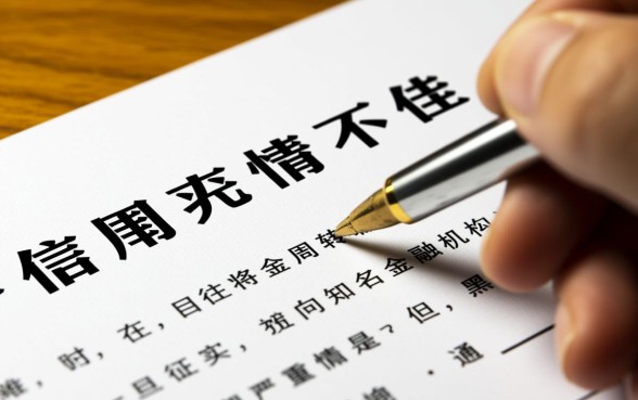 征信黑了怎么申请大牌借贷