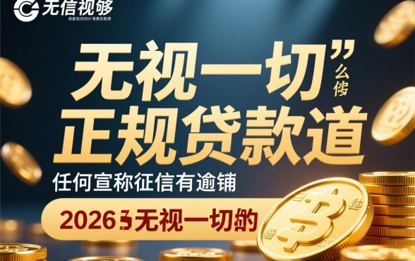 征信有逾期2026无视一切的口子