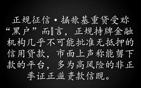 黑户都有哪些小贷款平台可以贷款