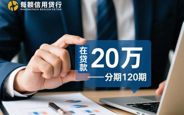 在哪里可以贷款20万分期120期