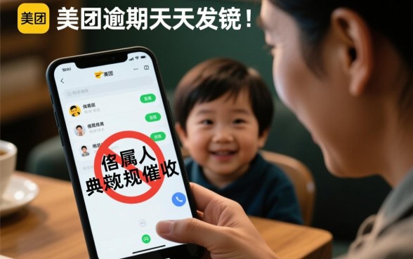 美团逾期天天发信息给我家人怎么办