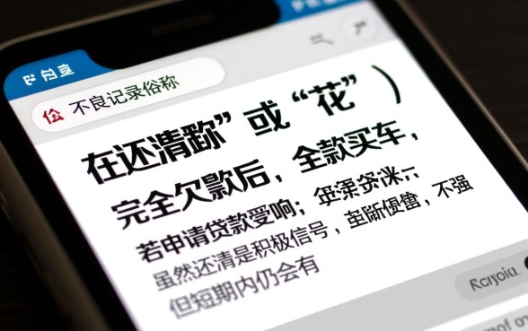 征信黑了还清了能买车吗