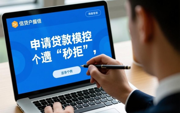 这两天都秒拒怎么才能下款