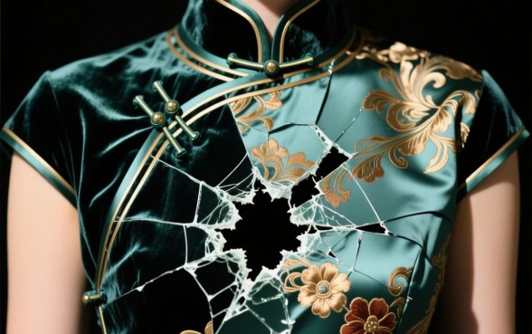 旗袍破大口子怎么补救下来的小妙招