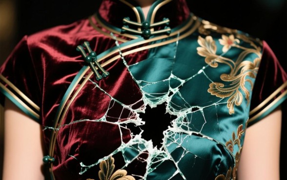 旗袍破大口子怎么补救下来的小妙招