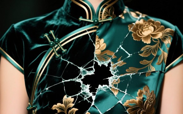 旗袍破大口子怎么补救下来的小妙招