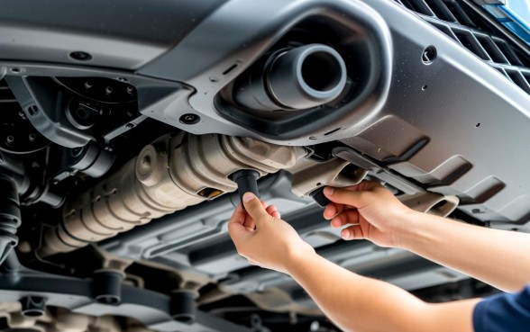 汽车下面有一个防水塞的口子是什么