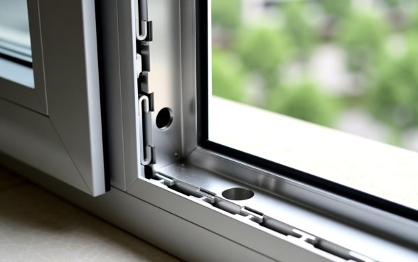 铝合金窗户上有个口子怎么弄下来的