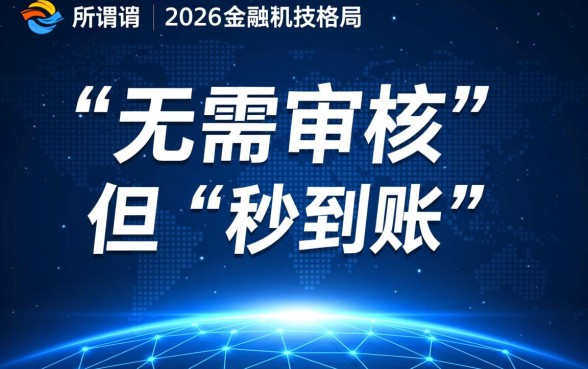 无需审核可以秒到账的贷款2026是真的吗