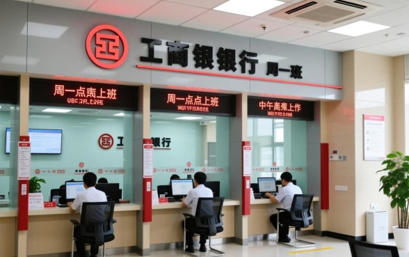 工商银行中午几点上班周一到周五的