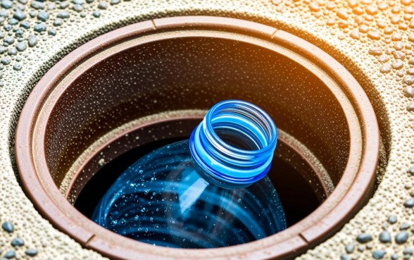 怎么用瓶子做下水道的口子