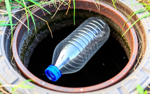 怎么用瓶子做下水道的口子