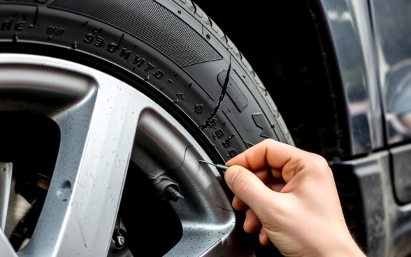 轮胎侧面口子漏气怎么整