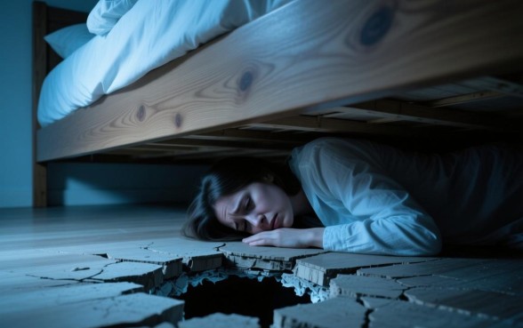 梦见睡觉床底下有洞口子是什么预兆