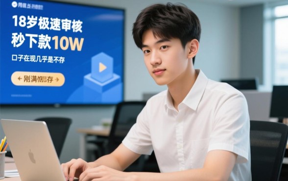 18岁极速审核秒下款10w的口子是真的吗