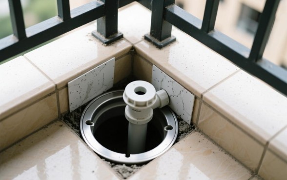 阳台下水道口子封了能打开吗