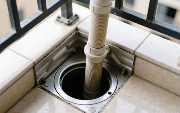 阳台下水道口子封了能打开吗