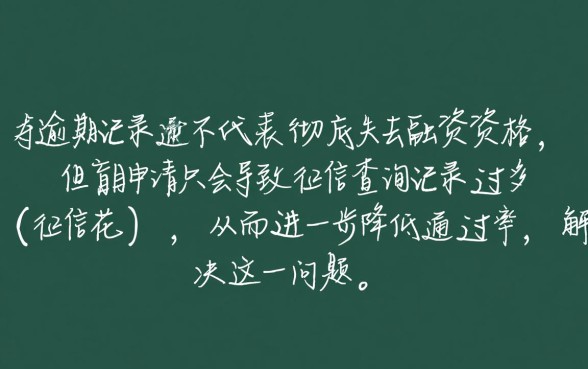 网贷有逾期还可以下款的口子有哪些