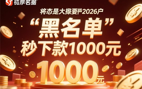 双黑秒下款1000的口子2026有哪些