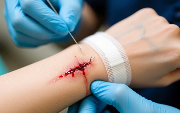 五毫米的口子要缝针吗