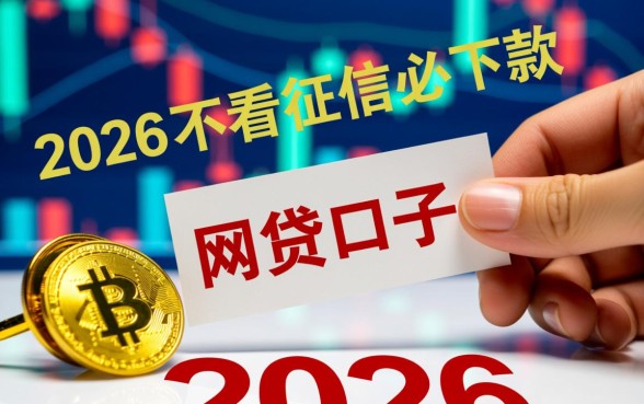 2026不看征信必下款的网贷口子是真的吗
