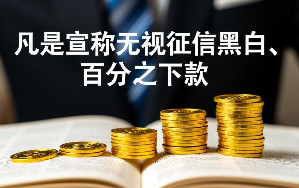 无视黑白的贷款口子202612月是真的吗