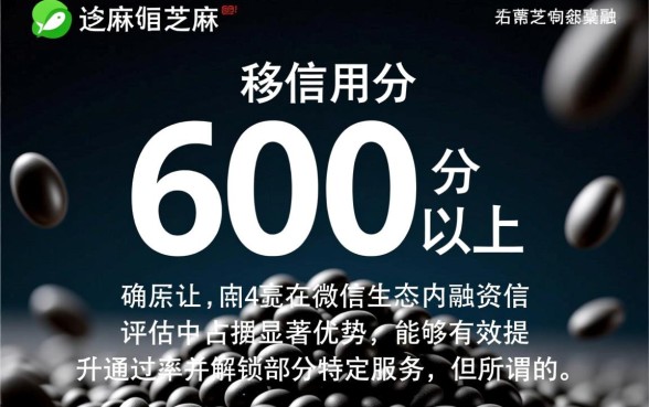 芝麻600分以上无视黑白微信口子怎么申请