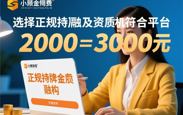 容易下款2000到3000的口子有哪些