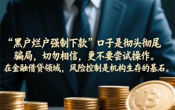黑户烂户强制下款的口子是真的吗