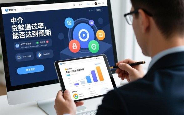 网贷中介的贷款通过率能否达到预期