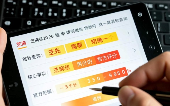 芝麻分2026能申请到借条贷款吗