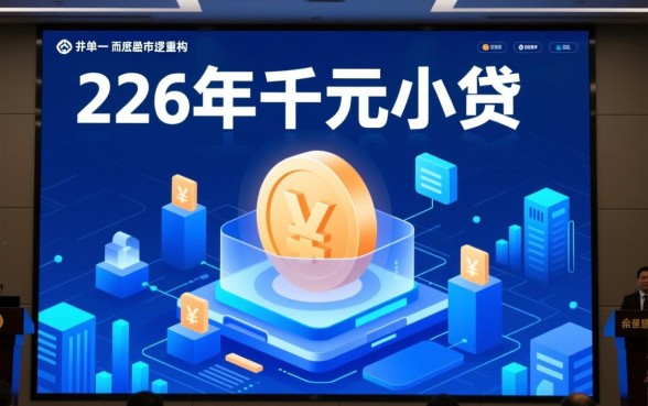 为何2026年千元小贷如此受欢迎