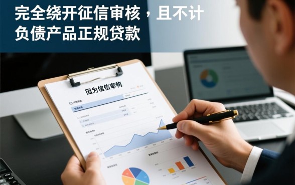 想要贷款不想被征信和负债束缚