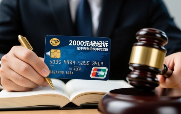 信用卡欠2000被起诉会坐牢吗