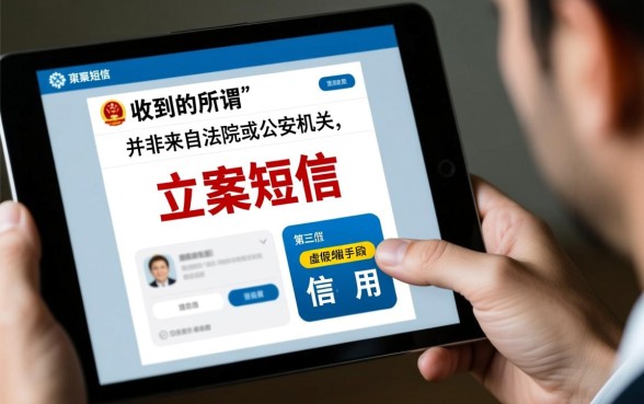 信用卡贷发来的立案短信是真的吗