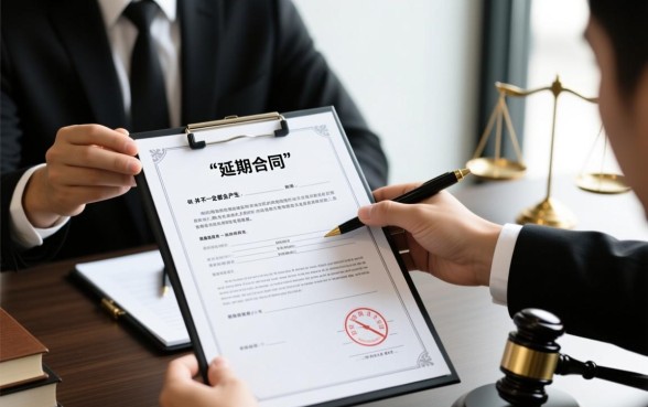 法务协商达成协议有延期合同吗