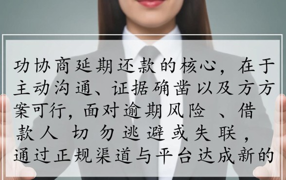 网贷如何协商延期还款业务