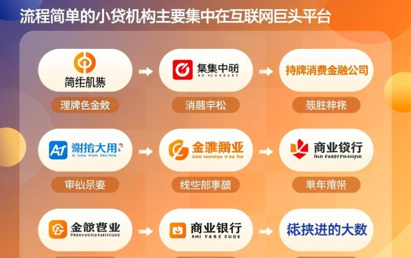 求推荐哪些小贷机构审批流程简单