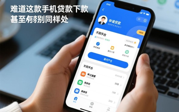 难道这款手机贷款下款有特别之处