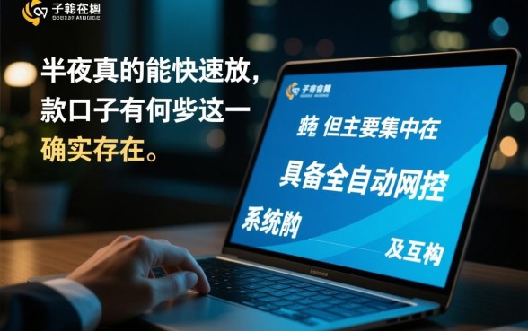 半夜真的能快速放款的口子有哪些