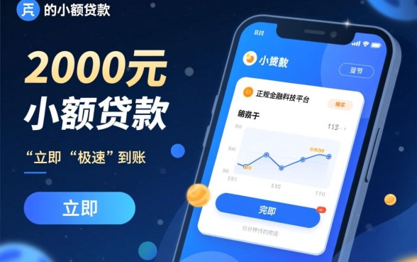 2000元的小贷可以立即到账吗