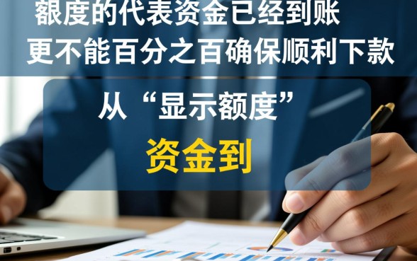 惠民贷有额度就能确保顺利下款吗