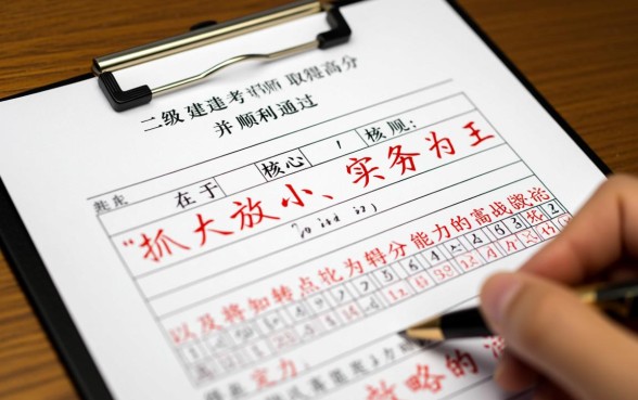 二建考试有哪些技巧能提高通过率