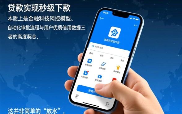 为什么有些手机贷款可以立刻下款