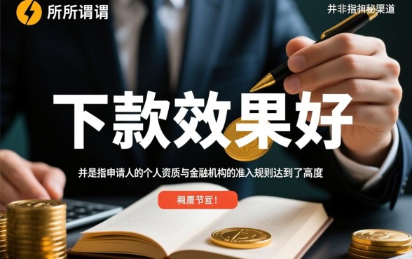 大家推荐哪个口子下款效果比较好