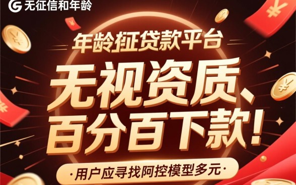 贷款平台哪个好下款不看征信年龄