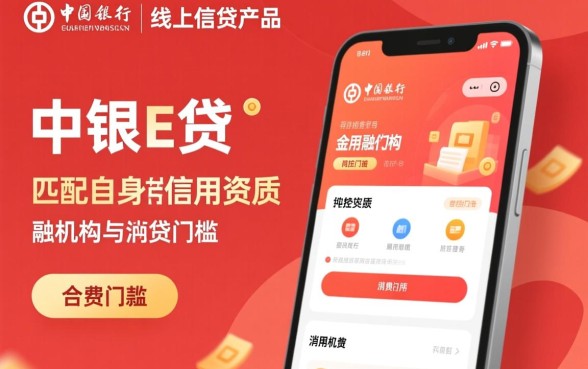 像中银e贷一样的借钱平台有哪些